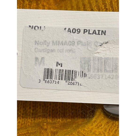 NWT Leon & Harper As Seen In French Elle Magazine Mustard Cardigan Medium - Picture 5 of 6